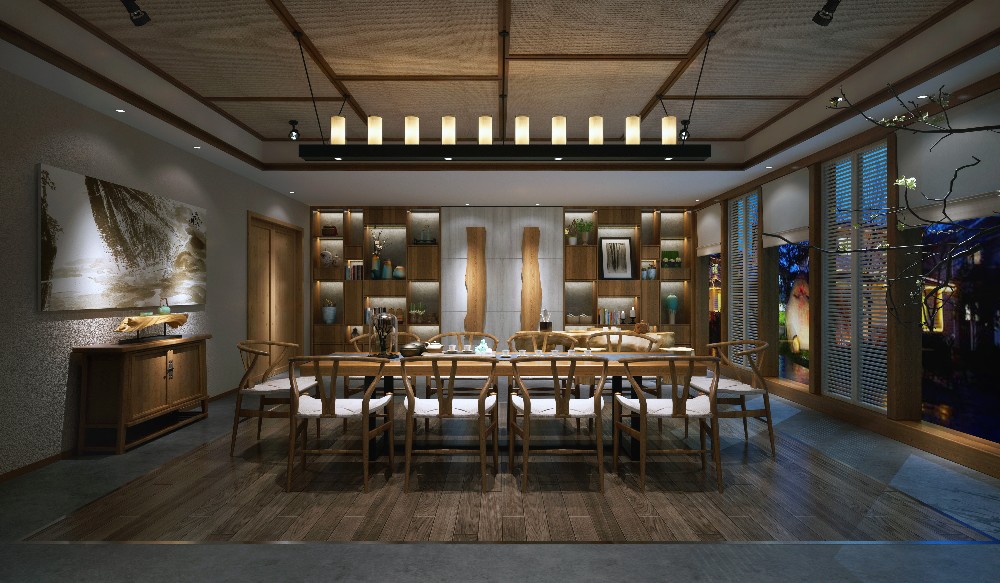 白酒專賣店茶葉店咖啡店裝修SI設(shè)計